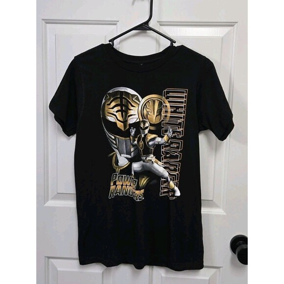 Mighty Morphin Power Rangers Adult Small T-Shirt White Ranger Hot Topic - Picture 1 of 3